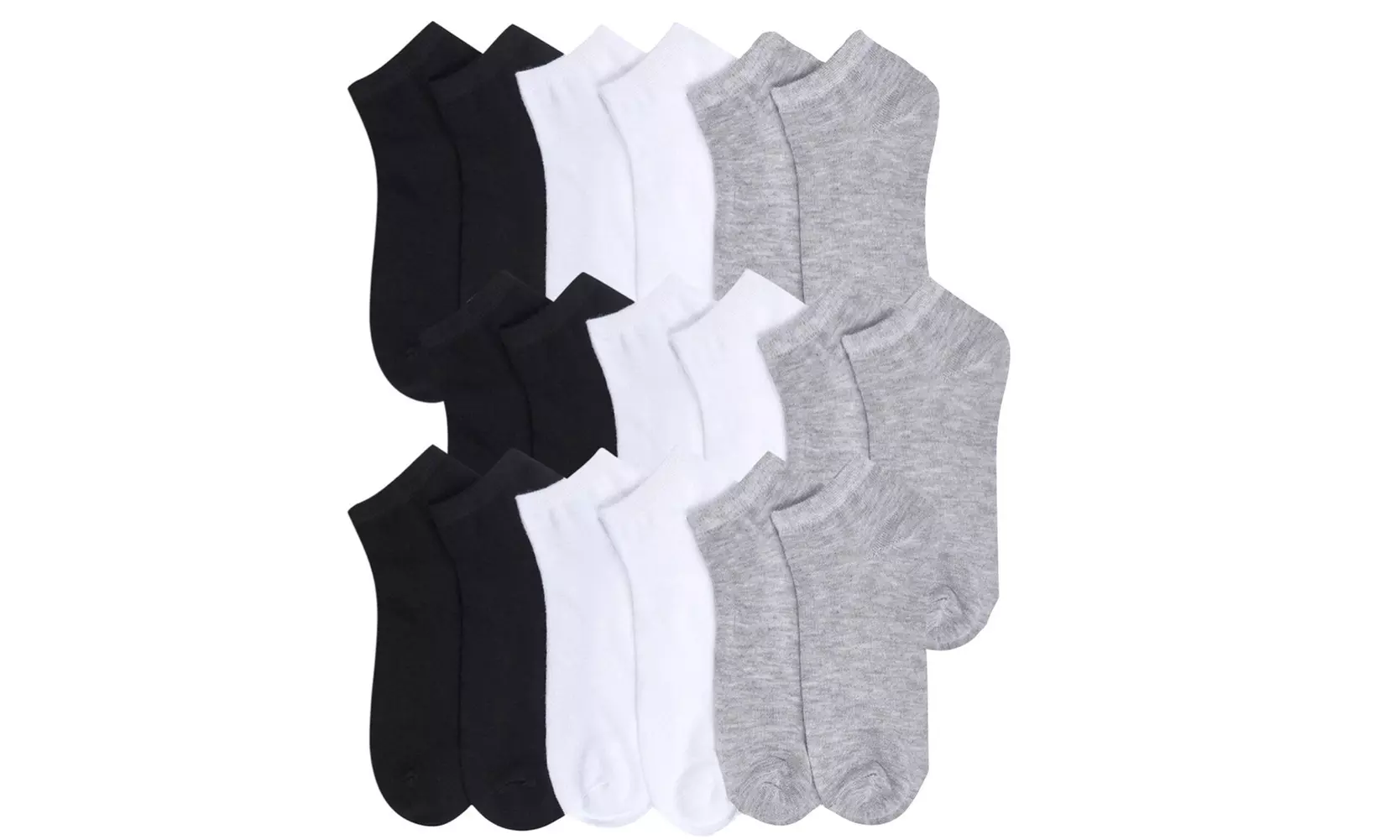 (12 Pack) Women's Classic Low Cut Socks
