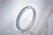 Gemstone Eternity Bands By L'Artiste - Second Medium