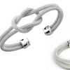 Image 3: Love Twisted Silver Cuff Bracelet