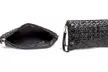 2x Damen-Clutch mit Pailletten in Silber, Grau oder Schwarz - Second Medium