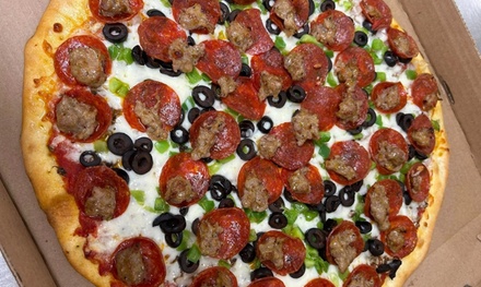 Two: 16in any 2 Topping Thin Crust Pizza - Freshieez - Pick Up Specials