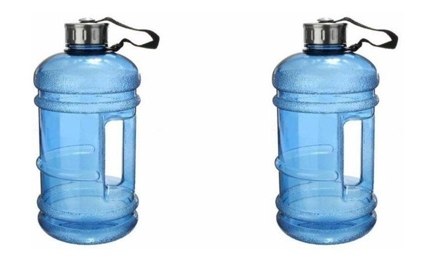 Image 7: 2.2L Gym Water Bottle