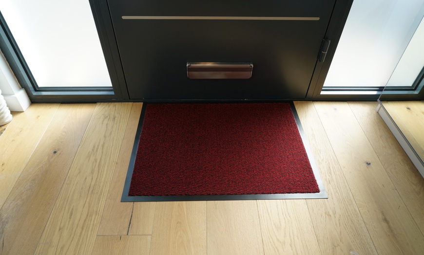 Image 11: Non-Slip Rubber Barrier Door Mat