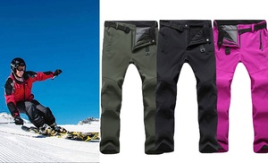 Water-Resistant Fleece-Lined Snow Outdoor Pants