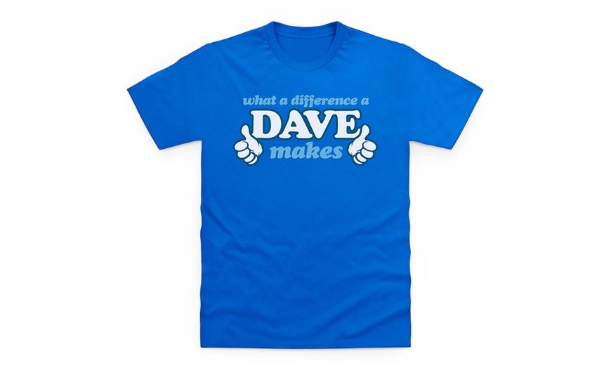 Image 4: Dave Novelty T-Shirt
