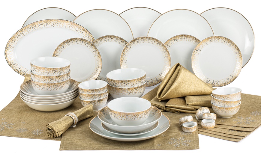 Image 2: Waterside 50-Piece Dinner Set