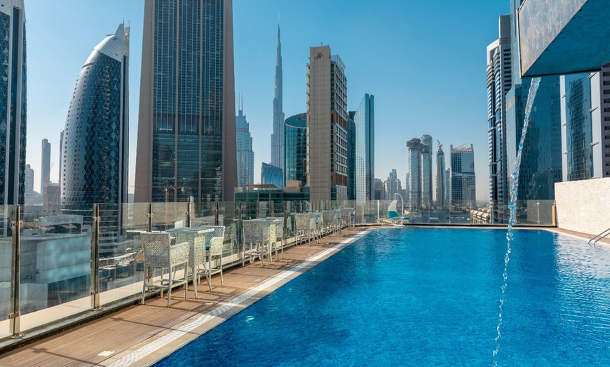 Infinity Pool @ 4* Gevora Hotel - From AED 79 - Dubai | Groupon