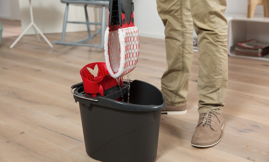 Image 3: Vileda 2 in 1 Mop and Bucket Set