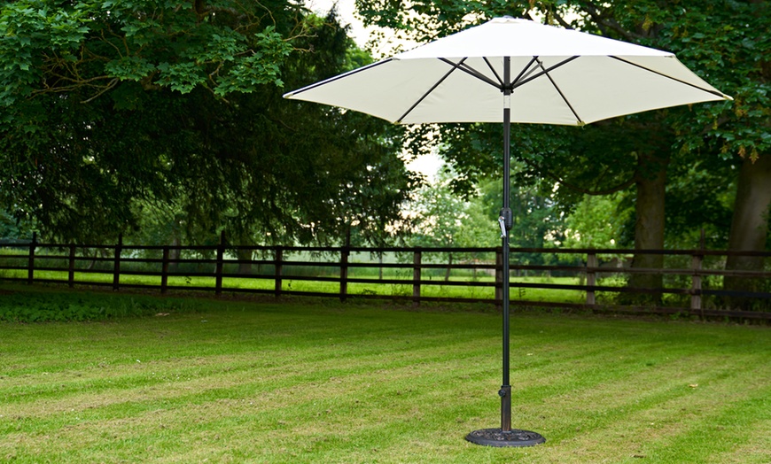 Image 2: 270cm UV50+ Protection Parasol with Tilt