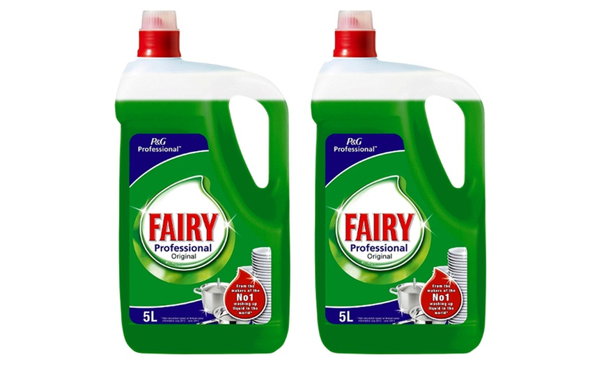 Image 2: Fairy Washing Up Liquid 5L