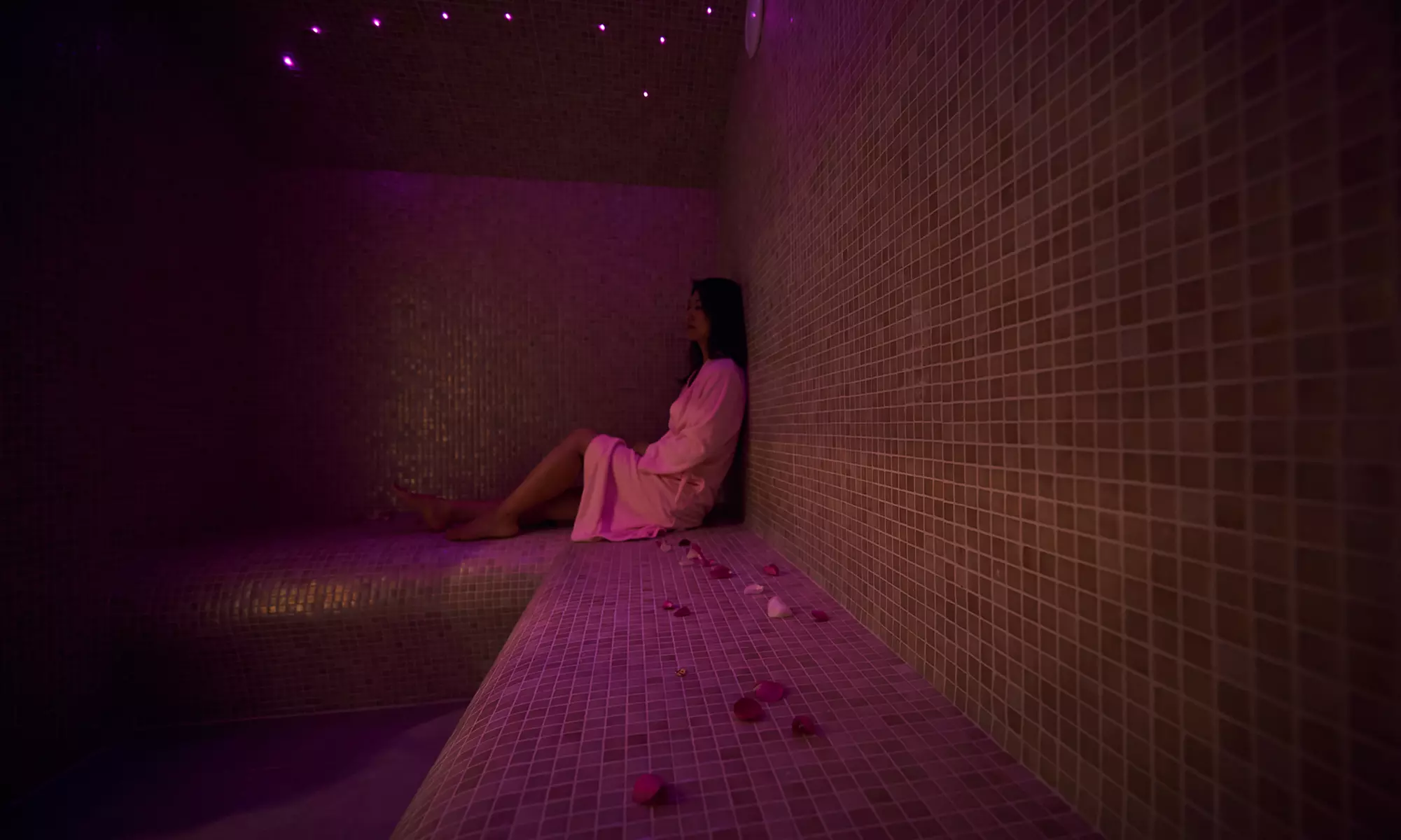 Modelage aux huiles, hammam et gommage