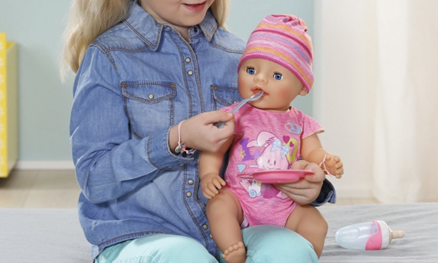 Image 1: Baby Born Interactive Doll