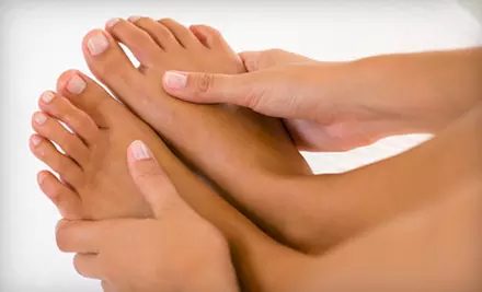 $29 for a Spa Mani-Pedi at Hair International Salon and Spa ($60 Value) - Primary Image