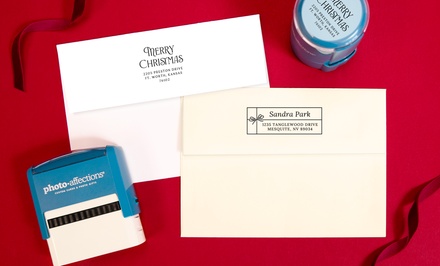 One Personalized Self-Inking Stamp by PhotoAffections (Shipping Not Included) - Self-Inking Stamps from PhotoAffections