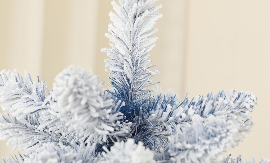 Image 3: 5ft Artificial Christmas Tree with Tips