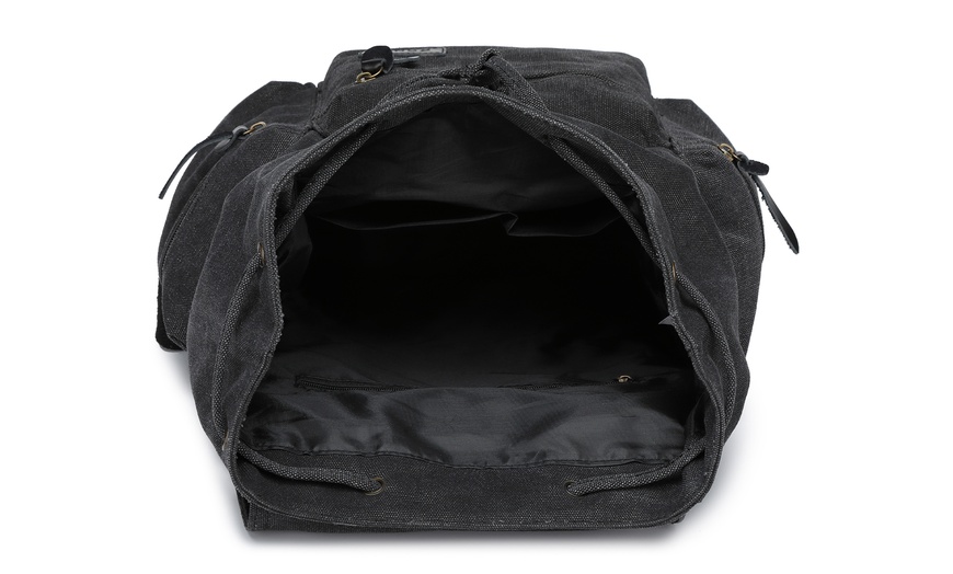 Image 16: Kono Large Multi-Pocket Backpack