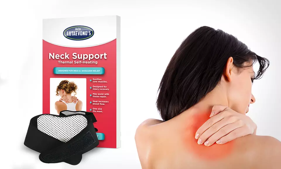 1x, 2x, 3x oder 4x Dr. Lutaevono's Thermo-Halsmanschetten zur Unterstützung des Nackens - Second Medium