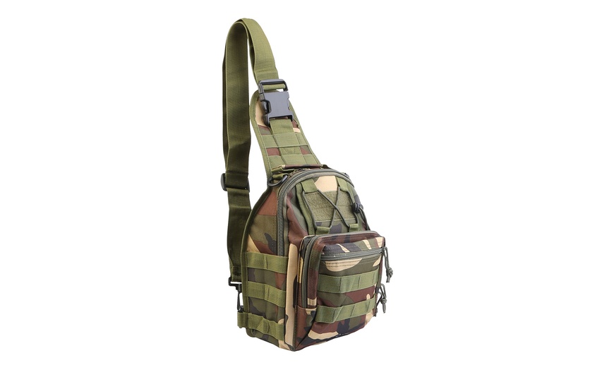 Image 9: Military Sling Backpack