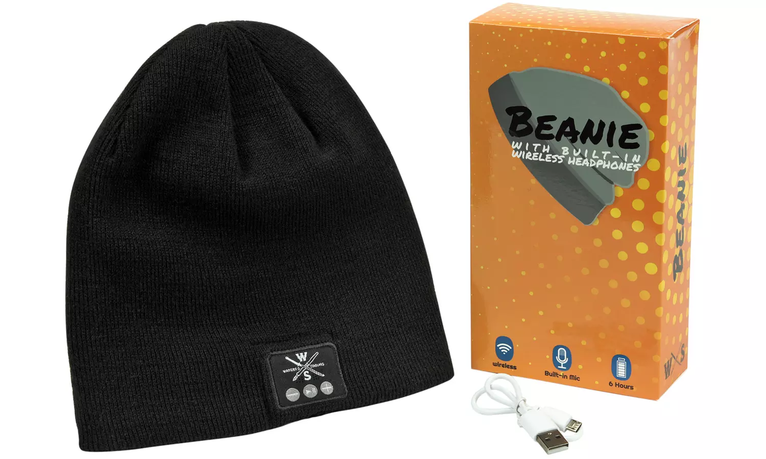 Wireless Bluetooth Beanie with Built-In Headphones - Second Medium