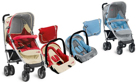 Passeggino e seggiolino auto Joyello, disponibili in 2 colori