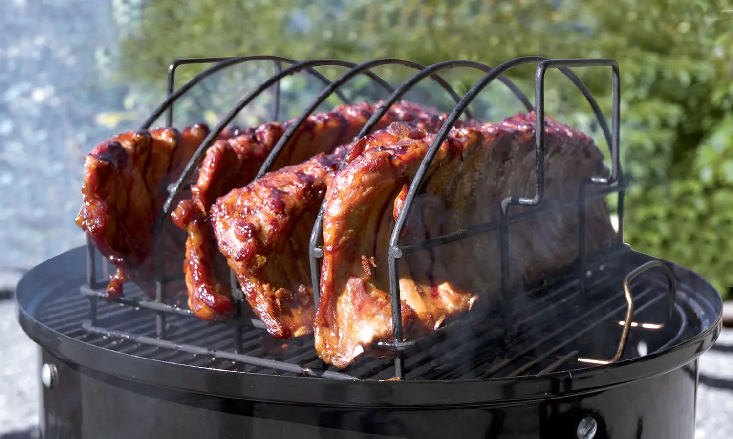 Non-Stick Grill Standing Rib Rack CC3001 - Primary Image