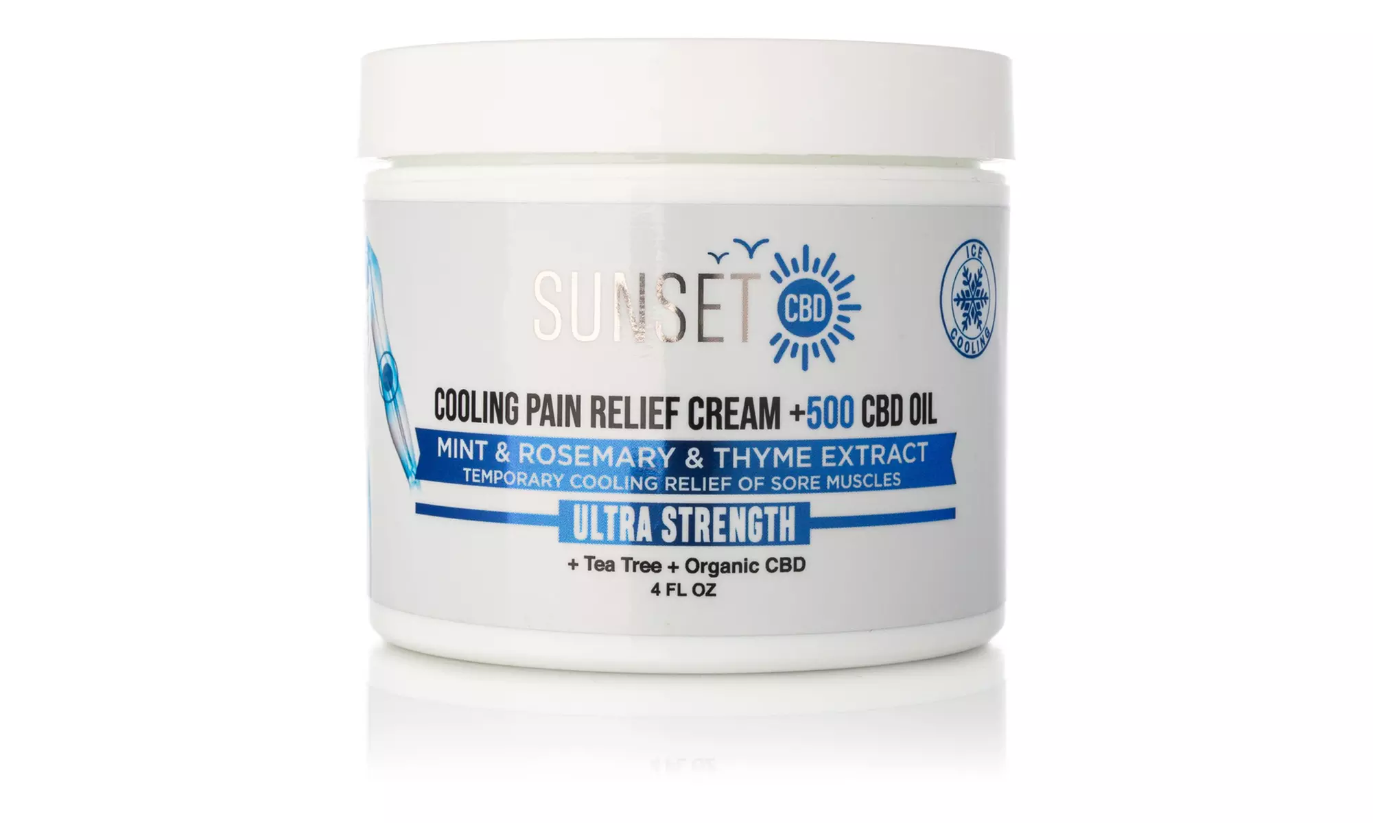 Potent CBD Pain Relief Creams from Sunset - 30 Plus Options - Groupon Exclusive!