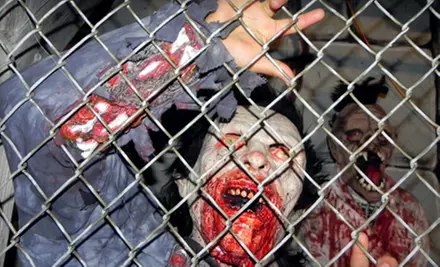 Haunted-House Outing for Two Including Two Tickets at Devil's Haven in Wheaton. Three Ticket Options Available. - Primary Image