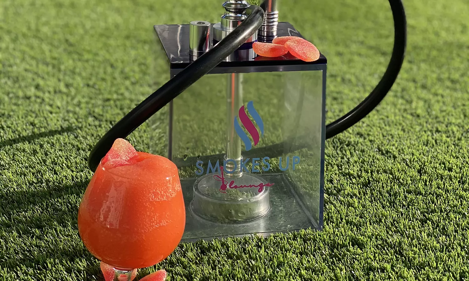 Hookah Rental with One or Unlimited Refills, or Wine or Champagne at Smokes Up Miami (Up to 25% Off) - Second Medium