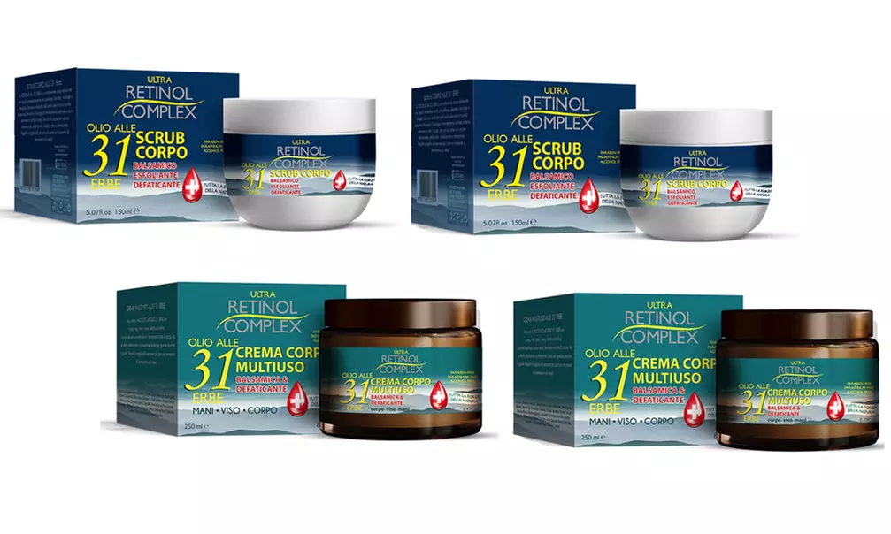 Scrub corpo e crema multiuso Olio 31 250 ml