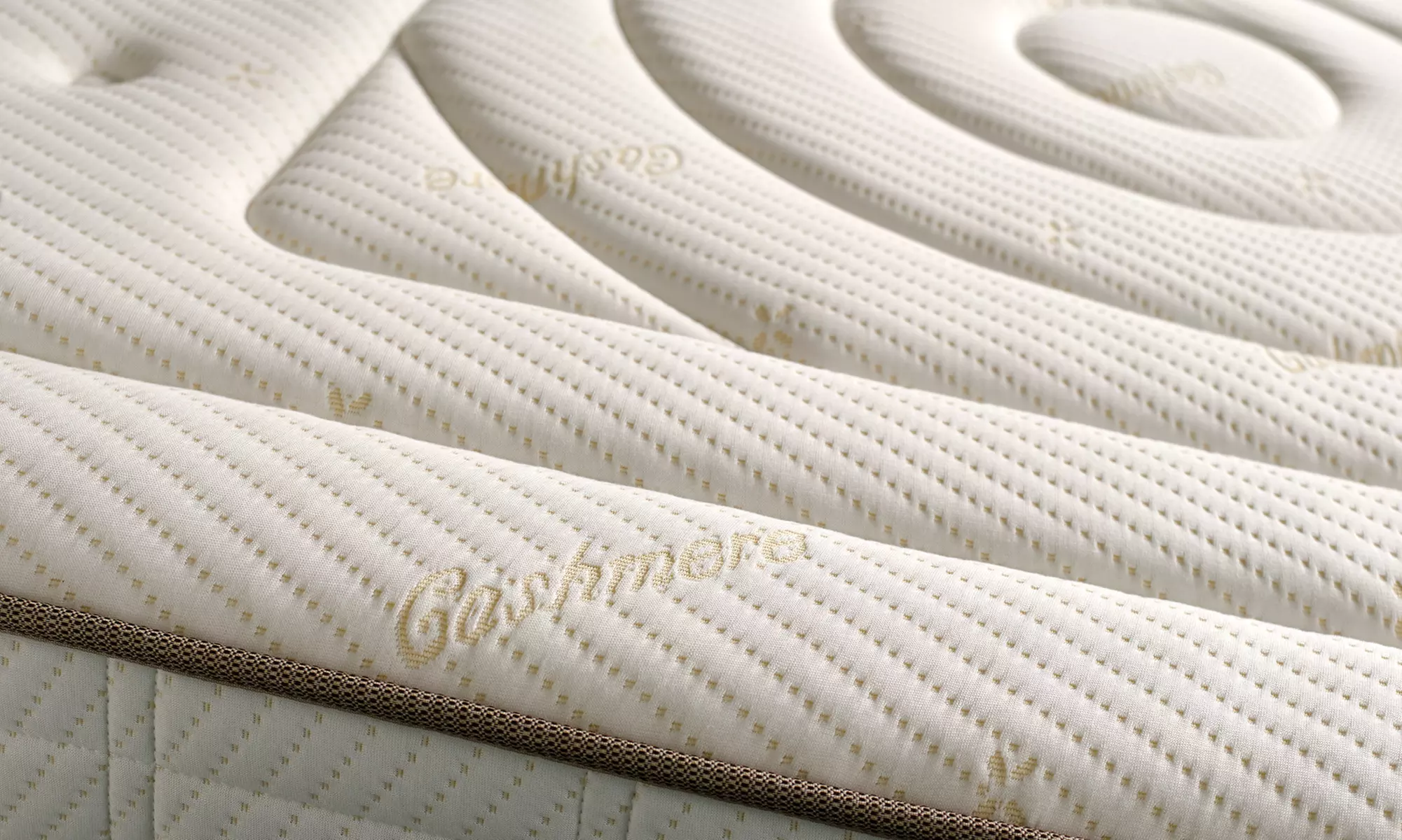 27cm Luxus-Wendematratze mit Kaschmirbezug, 12 Zonen & Visco-Gel-Technologie (H2/H3 Härtegrad)