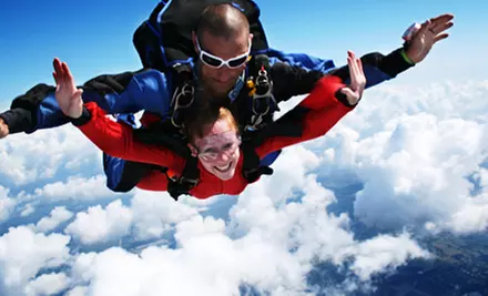 $130 for One Tandem-Jump Package with a T-shirt at Skydive Tampa Bay in Mulberry ($220.40 Value) - Primary Image