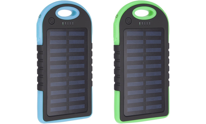 Image 1: Solar-Powered Power Bank