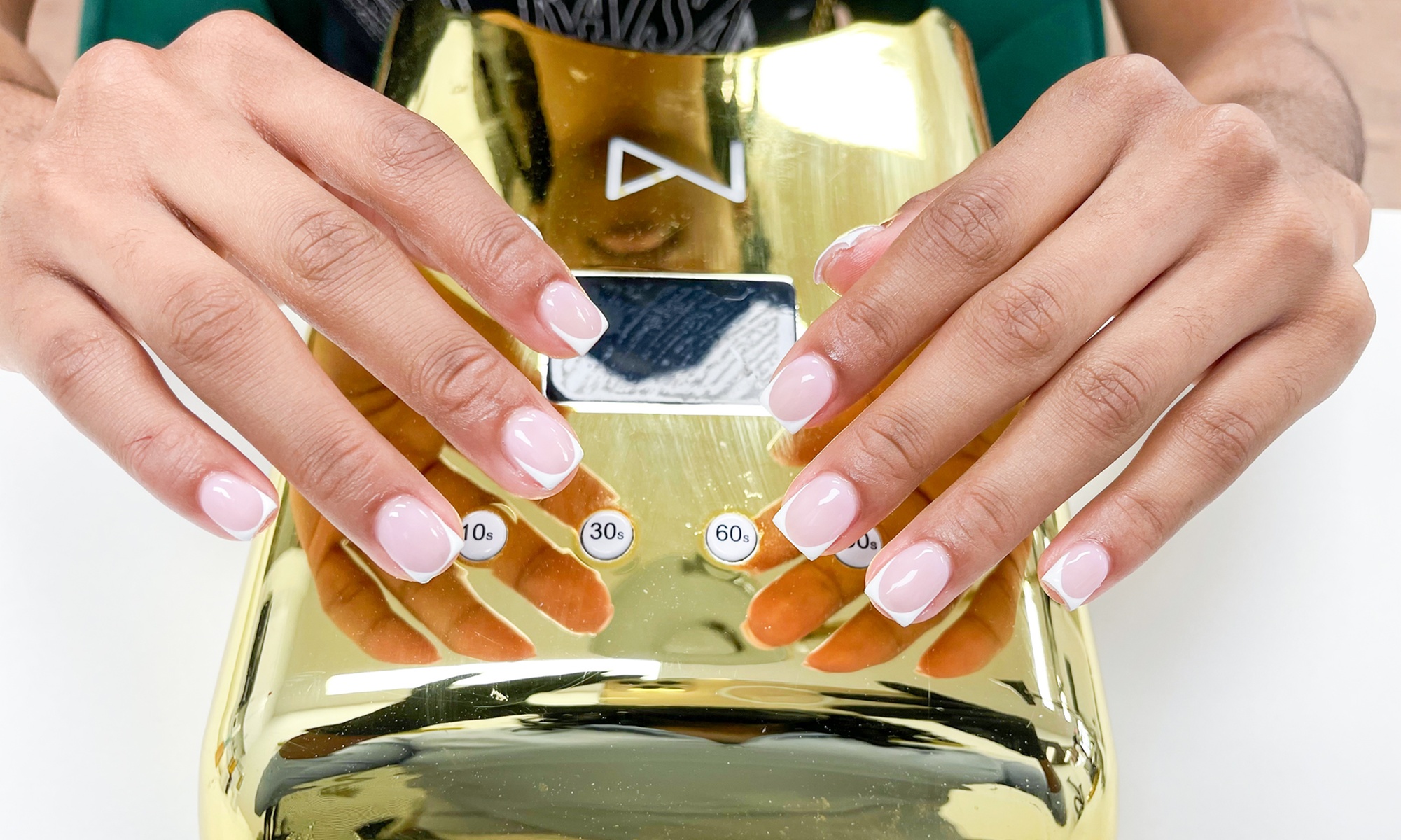Upgrade Your Nails & Transform with Full-Set Short French Tips