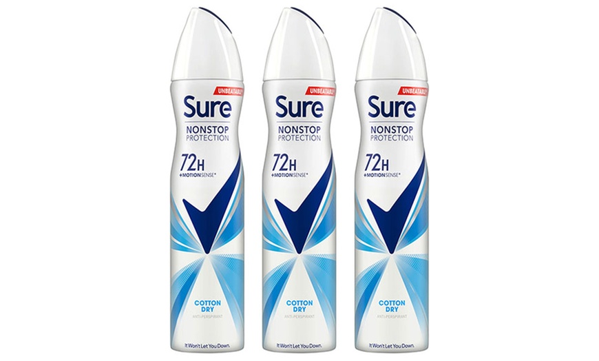 Image 2: Sure 72-Hour Non-Stop Protection Aerosol Spray