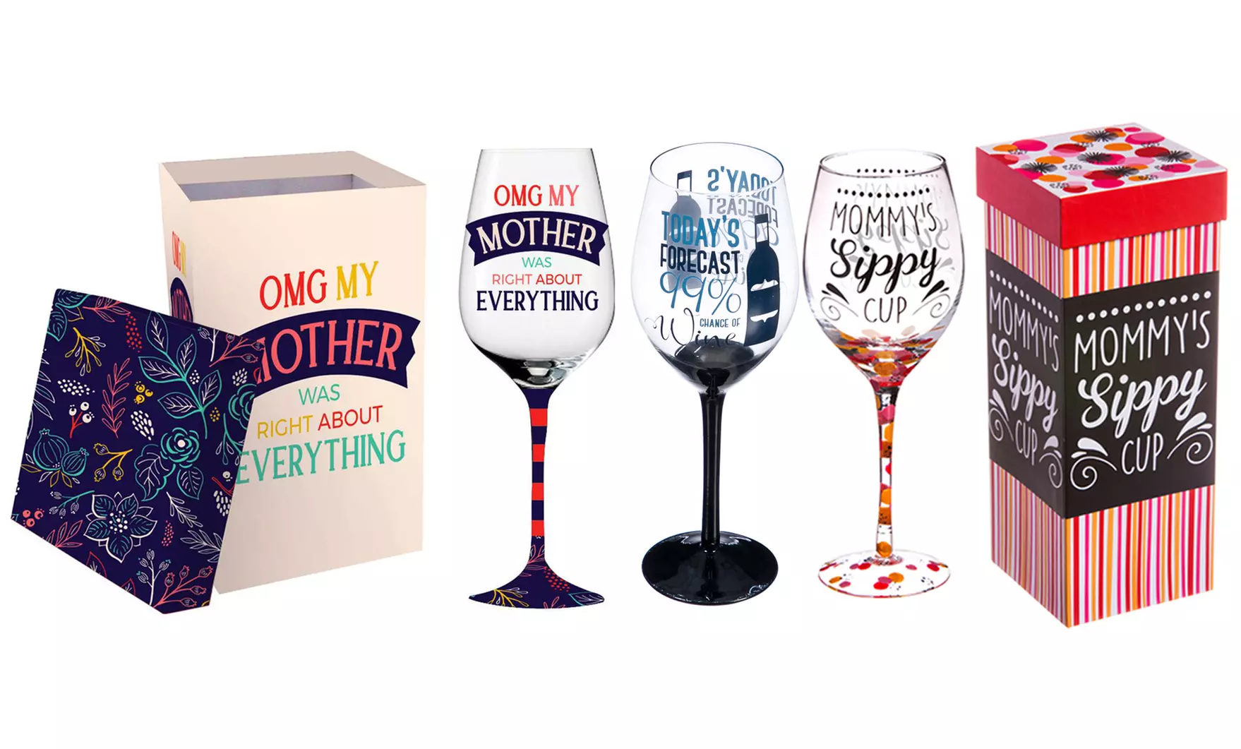 Expressive Wine Glass with Gift Box (12 oz.) - Primary Image