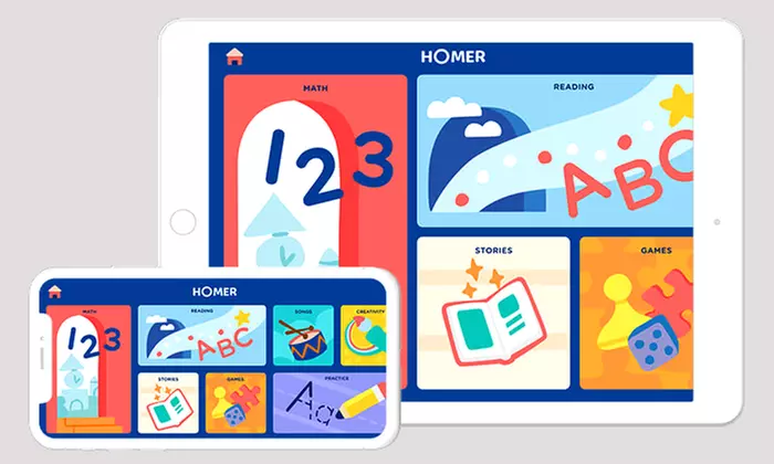$5 for 3-Month Subscription to HOMER Learn & Grow - Primary Image
