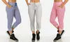 Women's Cuffed French Terry Capri Joggers