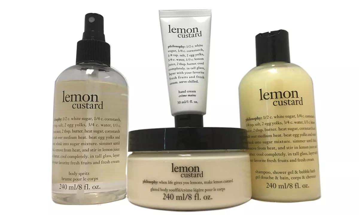 Philosophy Lemon Custard Bath Set (4-Piece) - Primary Image
