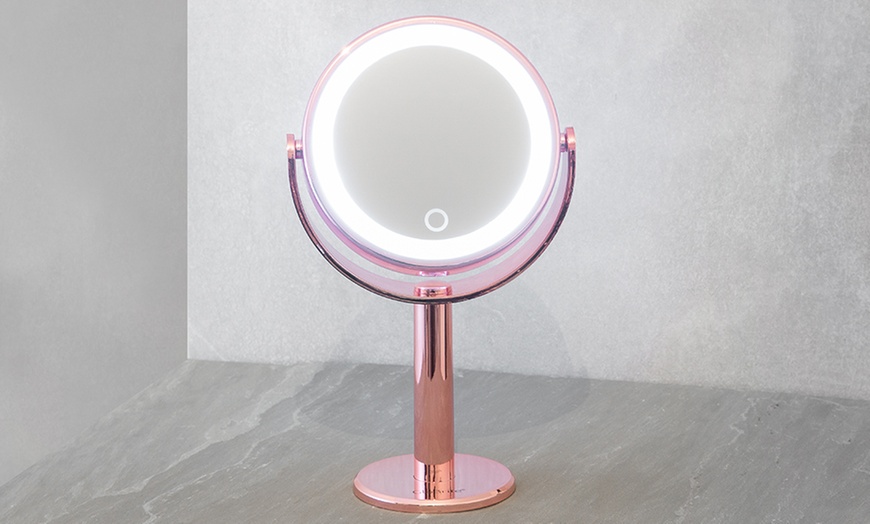 Image 6: Double-Sided LED Mirror