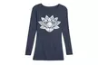 Women's Zen Long-Sleeve Yoga Tees - Second Medium