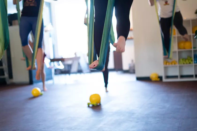 Discover Aerial Yoga: Choose from 5, 10, or 20 Class Packs