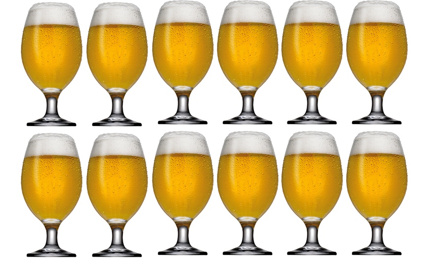 Image 2: Pasabahce Bistro Beer Glasses
