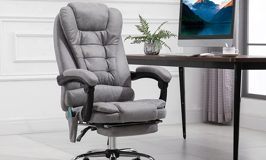 Image 50: Vinsetto Massage Office Chair