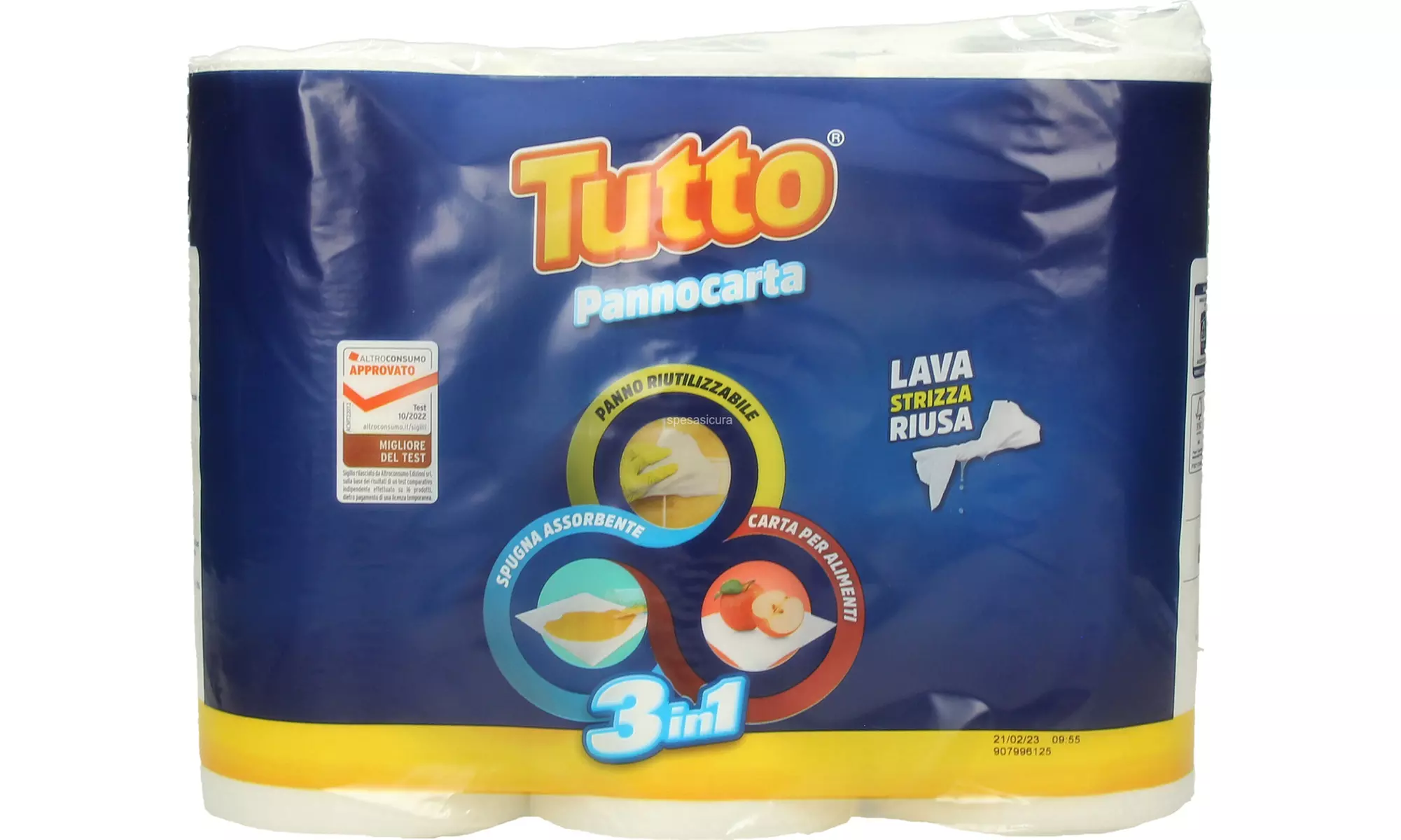 24 rotoli di carta assorbente Pannocarta Tutto