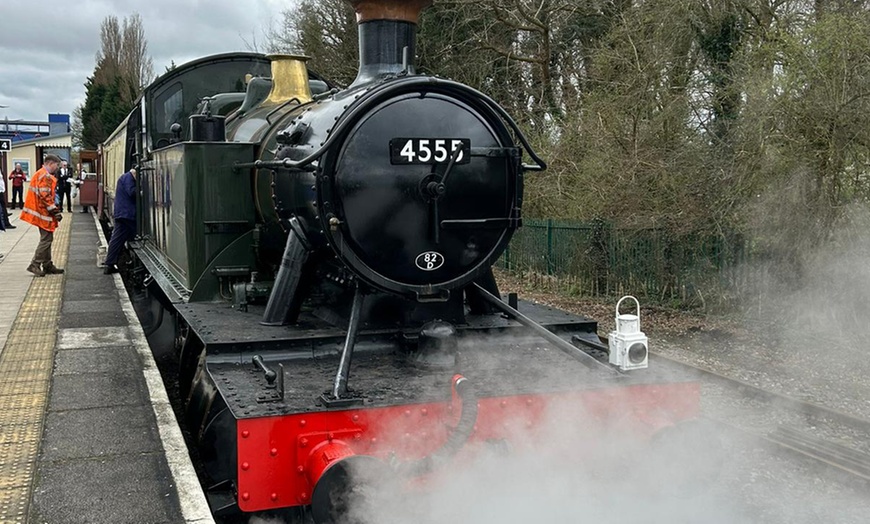 Image 11: Steam Train Experience for 2 or 4 with Sparkling Cream Tea for 2 