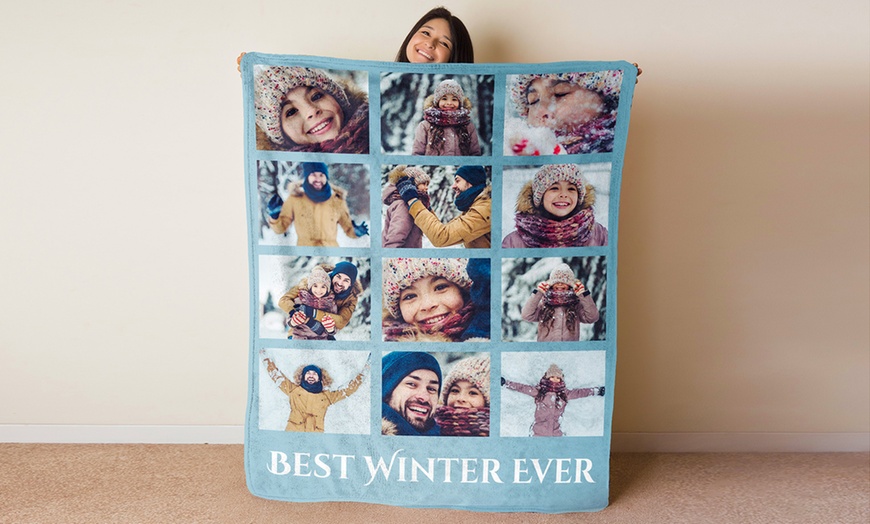 Image 3: Personalised Photo Blanket