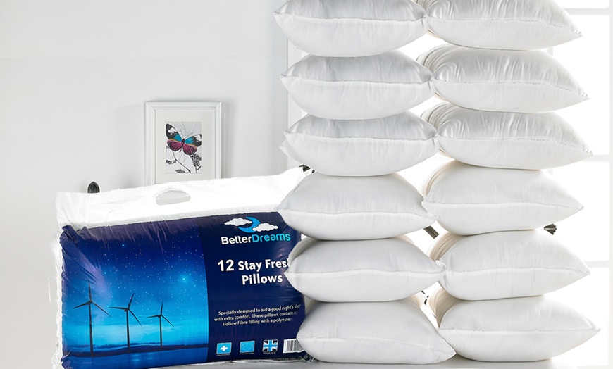 Image 1: 12-Pack of Pillows