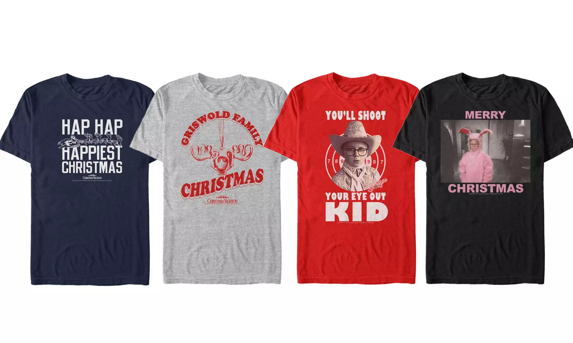 National Lampoon and A Christmas Story Men's T-Shirts (S-5XL) - Primary Image