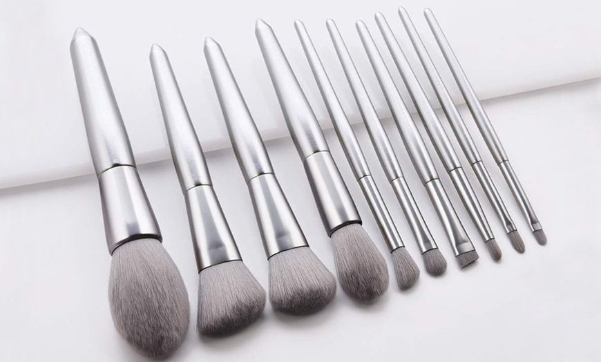 Image 4: 10-Piece Aluminium Brush Set