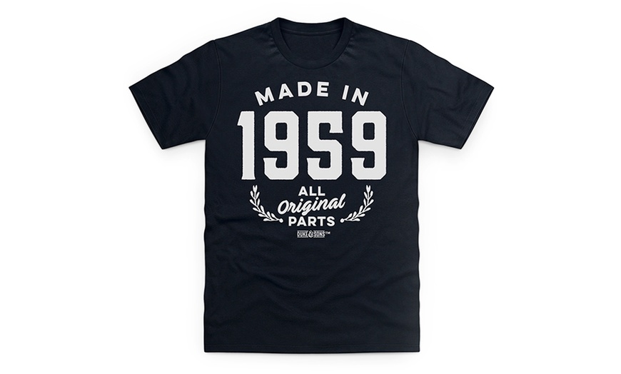 Image 4: Built in the 50s Cotton T-Shirt